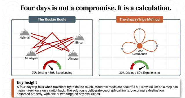 Comparison infographic titled 